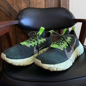 Nike Space Hippie 01 ‘Carbon Green’ White Shoes Sz. 12